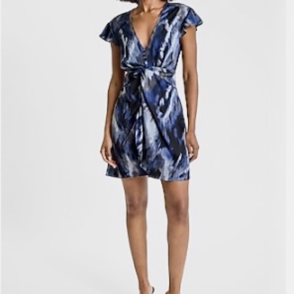 Express Blue Mini Dress